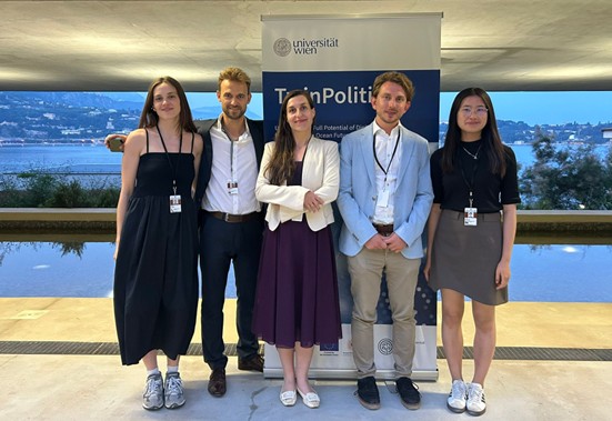 The Environmental Politics Research Group of the University of Vienna at UNOC3 (credits: Carolin Hirt)
