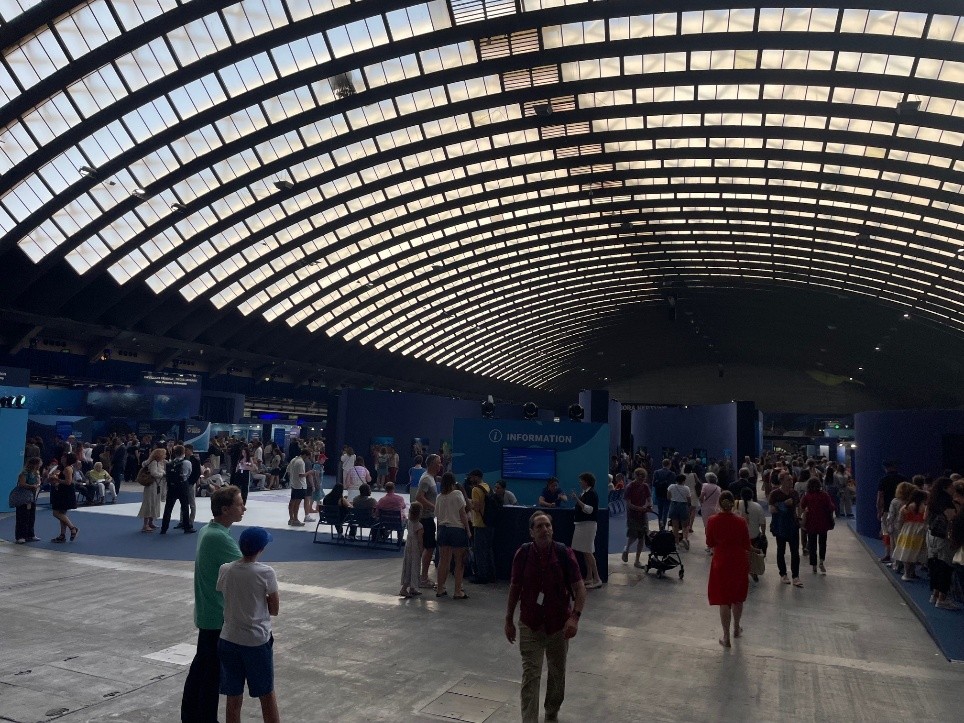 Figure 3: Inside the "Whale" (source: Carolin Hirt)