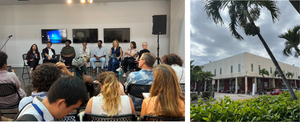 Side event by the Deep Currents Collective, one of the few events that was open to the public (Source: Emil W. Hildebrand)